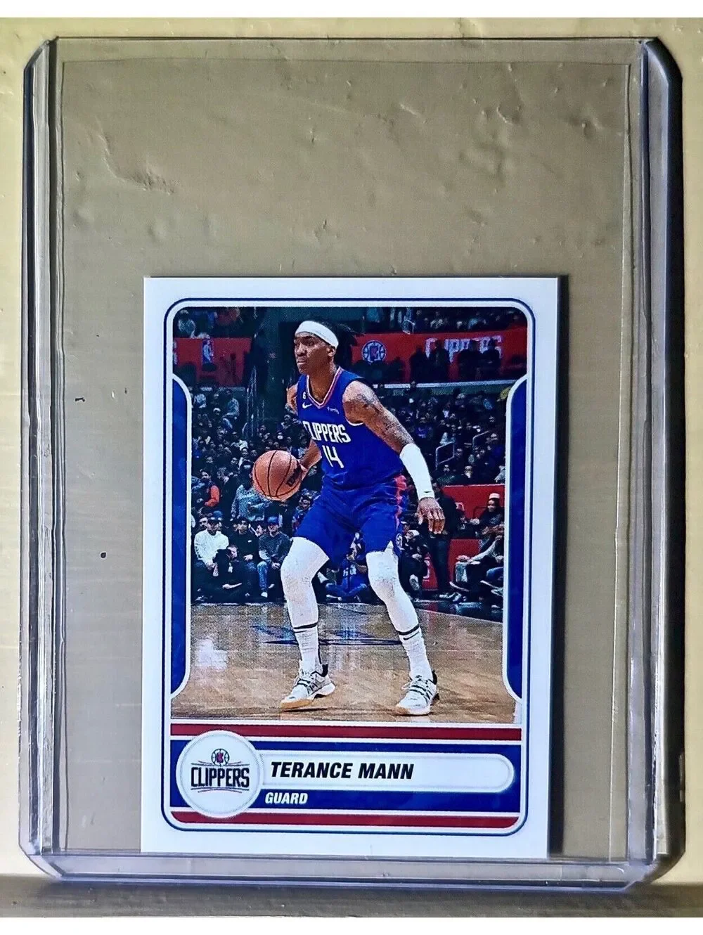 2023-24 Terance Mann Panini NBA Basketball #355 Sticker Los Angeles Clippers